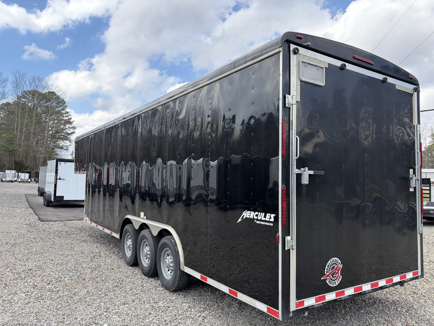 Used 2022 Homesteader 34 Gooseneck Enclosed Trailer, 8' Interior Height