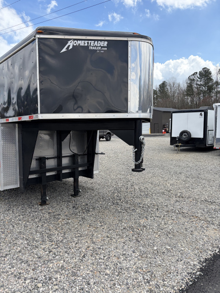 Used 2022 Homesteader 34 Gooseneck Enclosed Trailer, 8' Interior Height