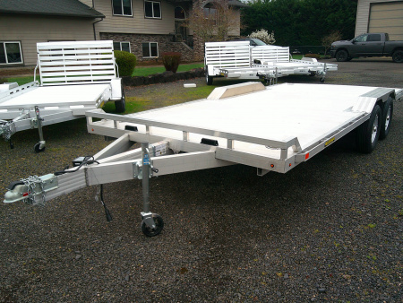 New 2027 Aluma WB 7K DO Fenders Car Hauler