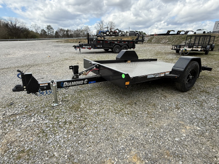 New 2026 Diamond C DSA 107 Tilt Trailer, METAL FLOOR, 7K GVWR