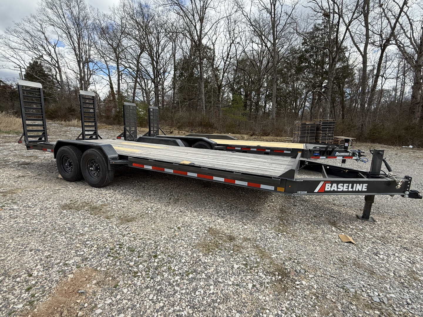 New 2026 Baseline HEQ 208 Equipment Trailer, 16K GVWR