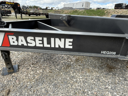 New 2026 Baseline HEQ 208 Equipment Trailer, 16K GVWR