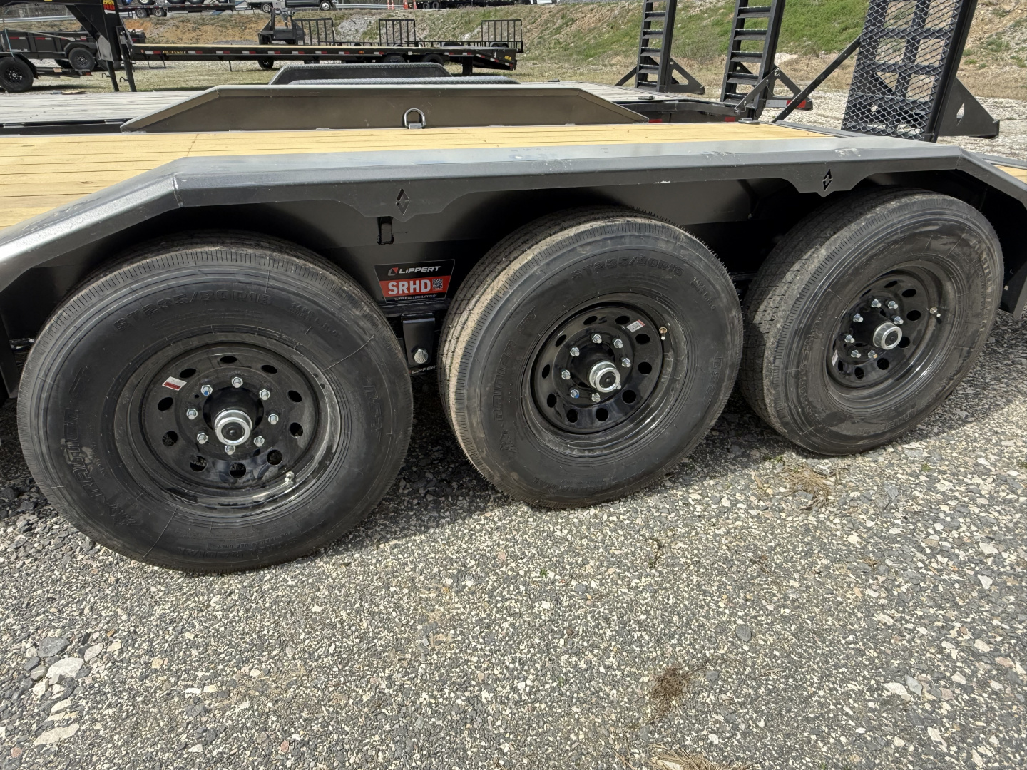 New 2026 Diamond C Trailers LPX 307 22’ Equipment Trailer, 24K GVWR, FORK HOLDERS,