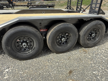 New 2026 Diamond C Trailers LPX 307 22’ Equipment Trailer, 24K GVWR, FORK HOLDERS,