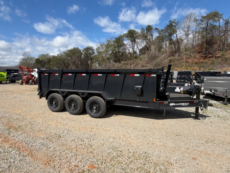 New Hillcrest Dump 7x16 21,000 GVWR 40" BP W/ HD Tube Ramps