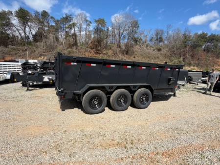 New Hillcrest Dump 7x16 21,000 GVWR 40" BP W/ HD Tube Ramps