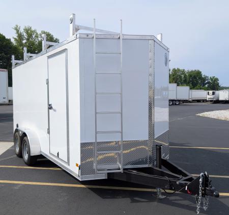 New DHW 7x16 HD .080 Skin, 10K (GVWR) Contractor Series Cargo / Enclosed Trailer