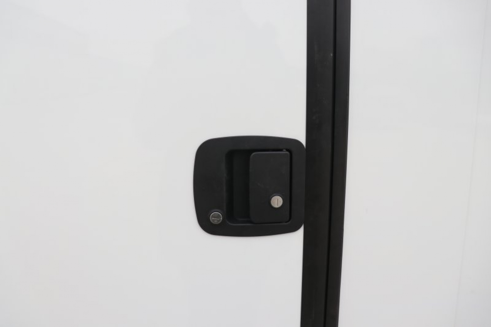 New In-Tech Lite 8.5x32 Stacker Race Trailer-21K- White W/ Black Trim, Escape Door, WW Cabinet, RS Cabinet, & Winch