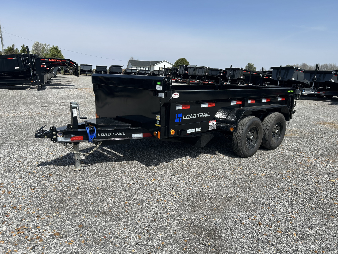 New 2026 Load Trail 72" x 12' 10k ECO Dump Trailer