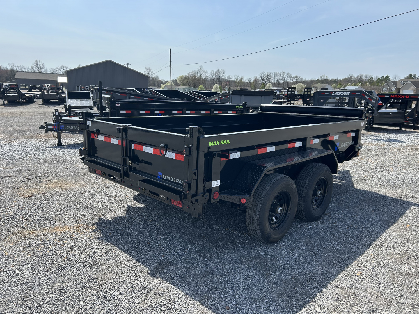 New 2026 Load Trail 72" x 12' 10k ECO Dump Trailer