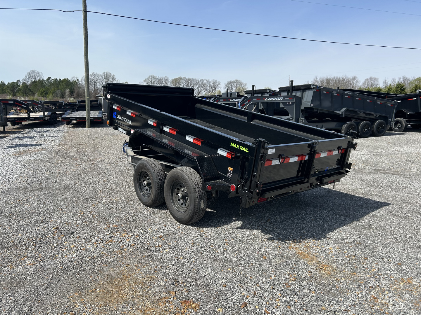 New 2026 Load Trail 72" x 12' 10k ECO Dump Trailer