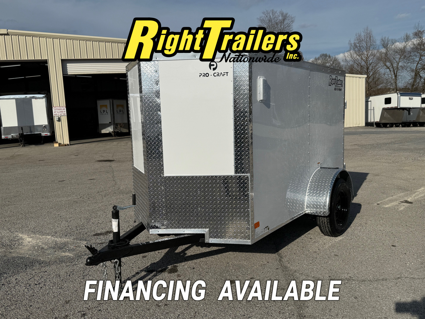 New 2026 5X8 NationCraft CARGO TRAILER