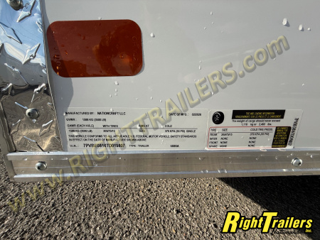 New 2026 5X8 NationCraft CARGO TRAILER