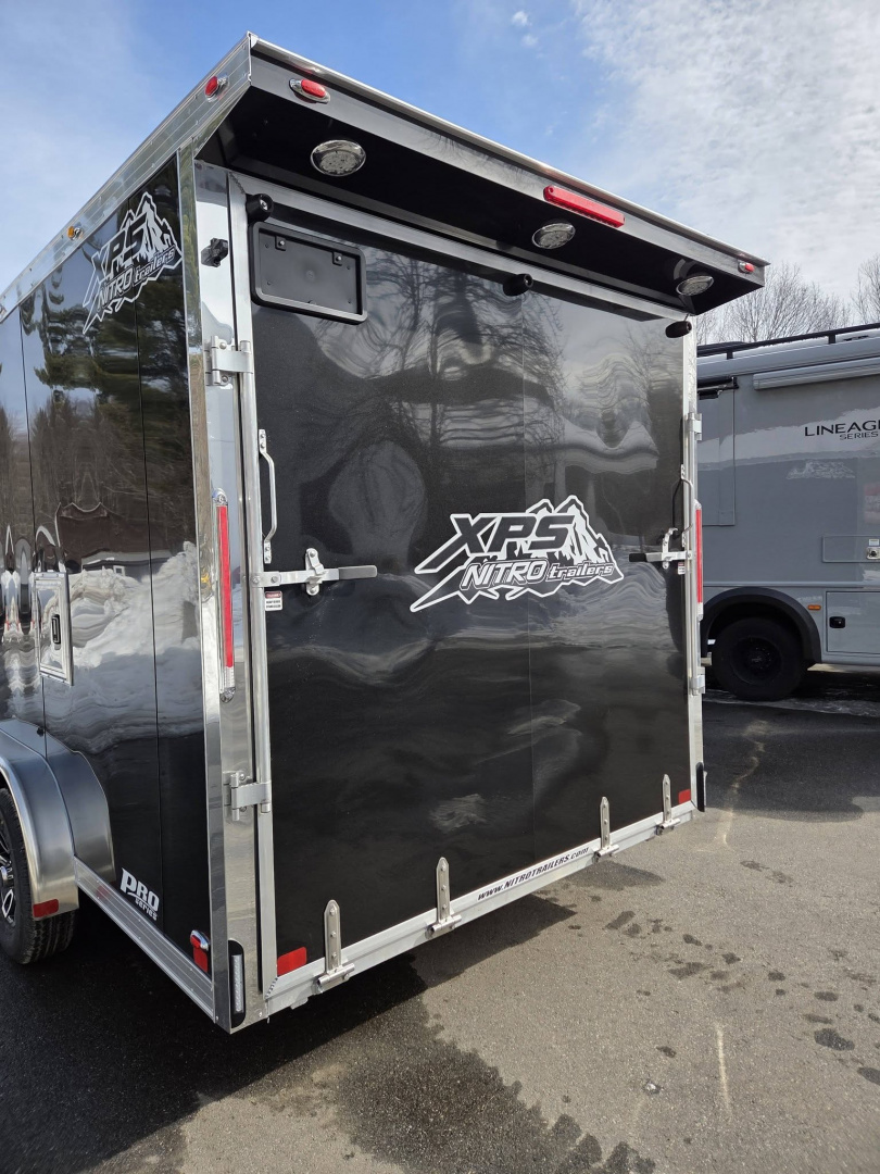 New 2026 Nitro 7.5x18 Nitro xps pro series 9990lb gvwr Snowmobile Trailer