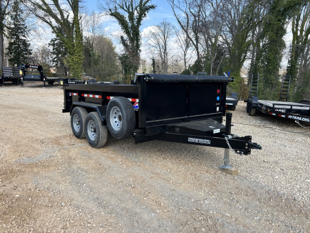New 2026 Hawke Trailers 7x12 TA 12K Dump Trailer