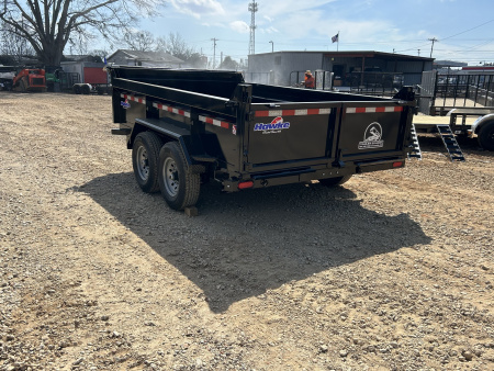 New 2026 Hawke Trailers 7x12 TA 12K Dump Trailer