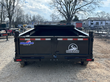 New 2026 Hawke Trailers 7x12 TA 12K Dump Trailer