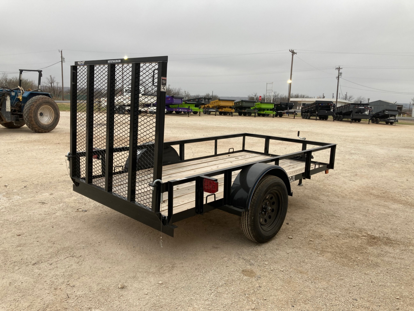 New 2026 Top Hat DJX 10'X60" Utility Trailer