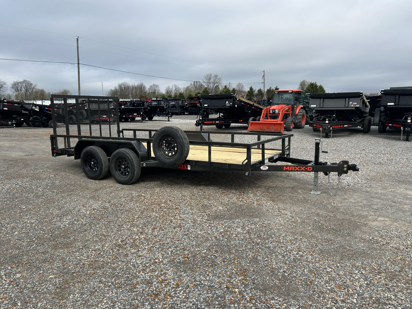 New 2026 MAXXD Utility Trailer | 83" x 16' 7K GVWR