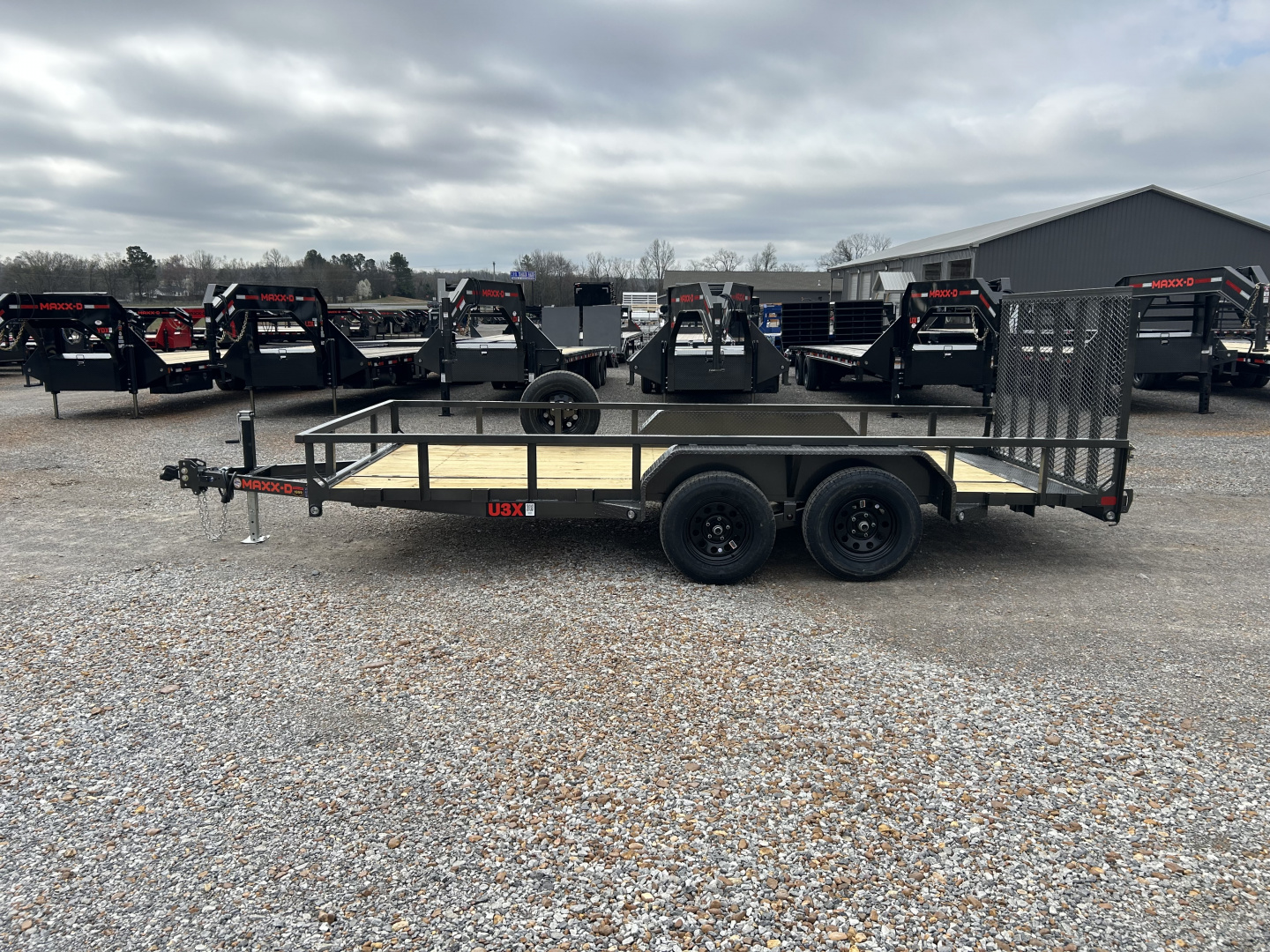 New 2026 MAXXD Utility Trailer | 83" x 16' 7K GVWR