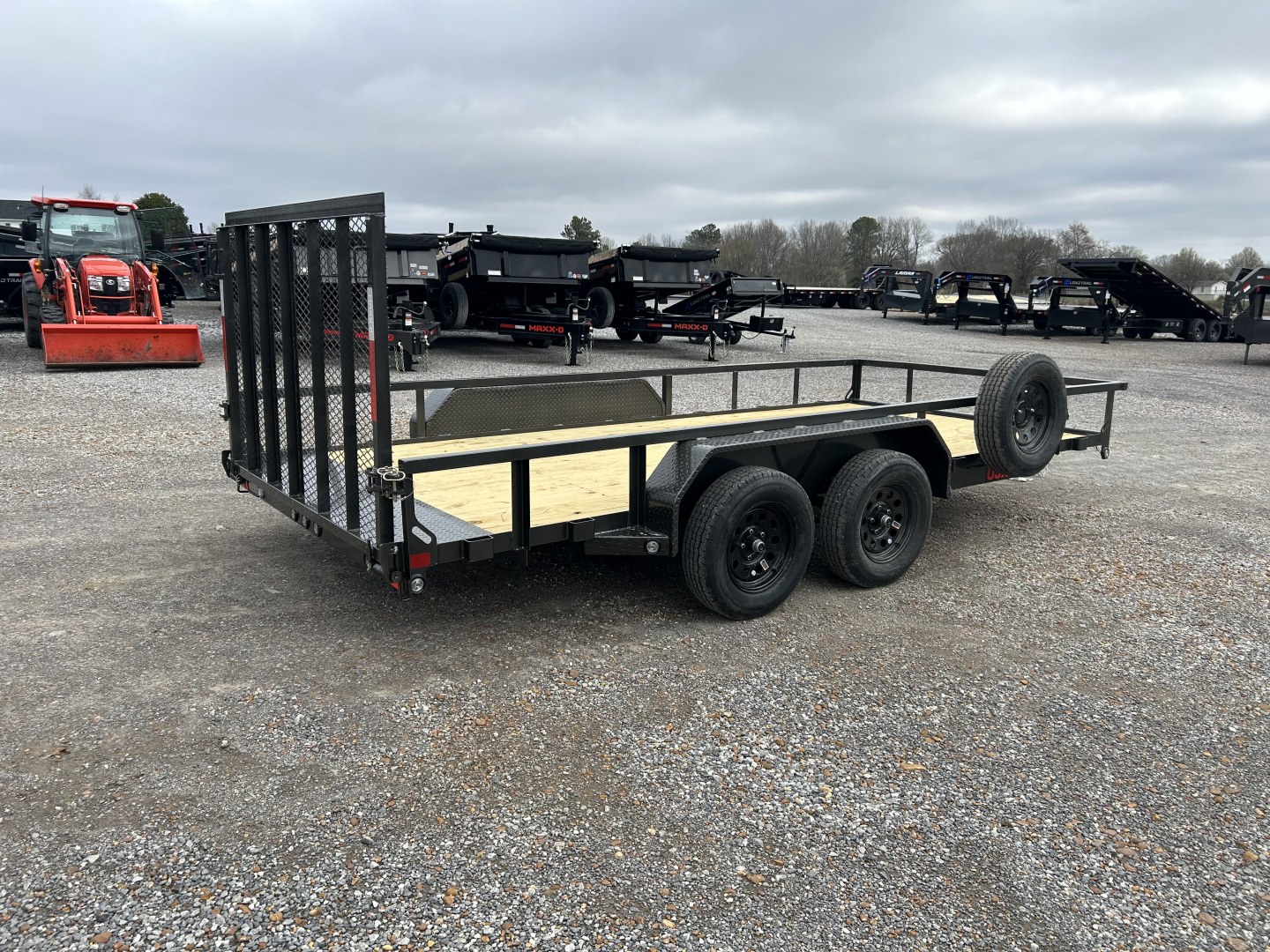 New 2026 MAXXD Utility Trailer | 83" x 16' 7K GVWR