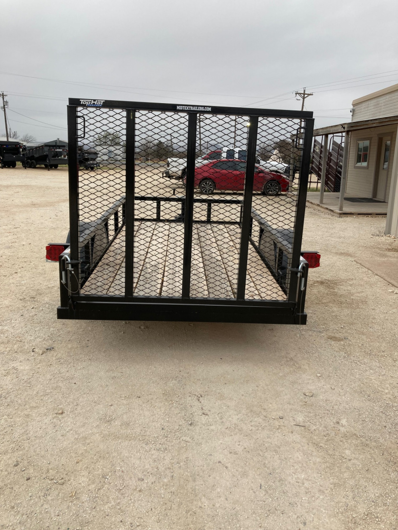 New 2026 Top Hat DJX 10'X60" Utility Trailer