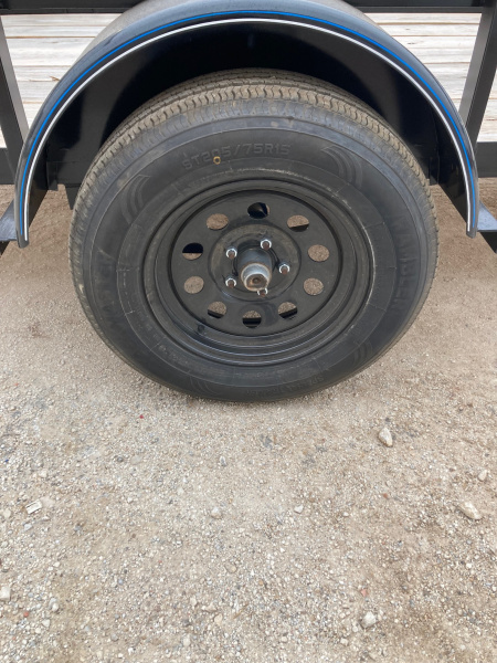 New 2026 Top Hat DJX 10'X60" Utility Trailer