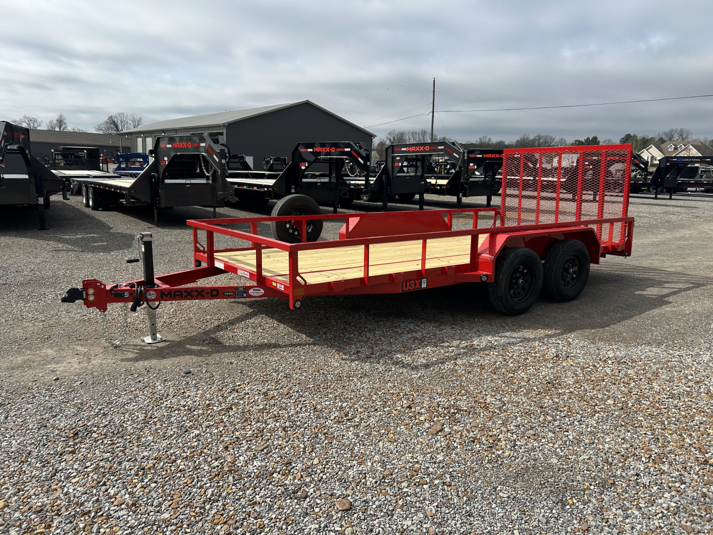 New 2026 MAXXD Utility Trailer | 83" x 16' 7K GVWR
