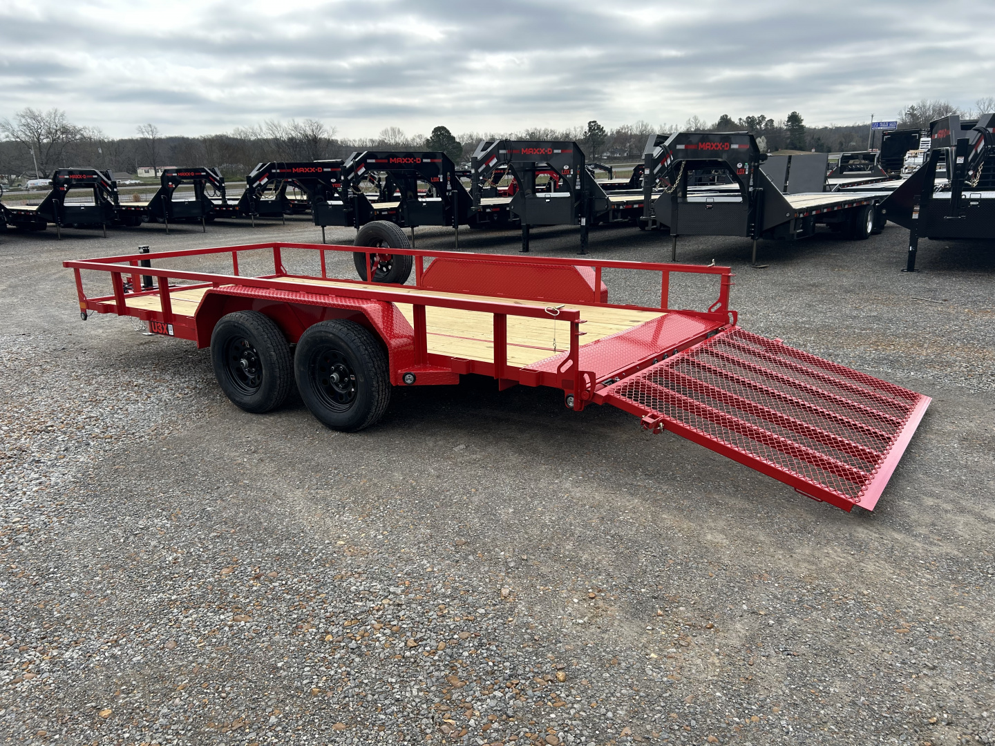 New 2026 MAXXD Utility Trailer | 83" x 16' 7K GVWR