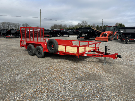 New 2026 MAXXD Utility Trailer | 83  x 16' 7K GVWR