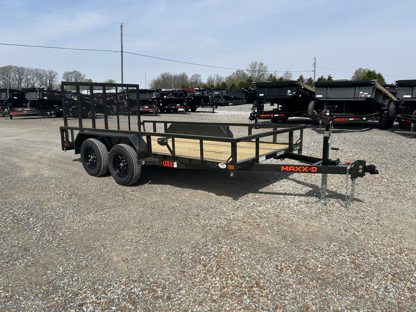 New 2026 MAXXD Utility Trailer | 83" x 14' 7K GVWR
