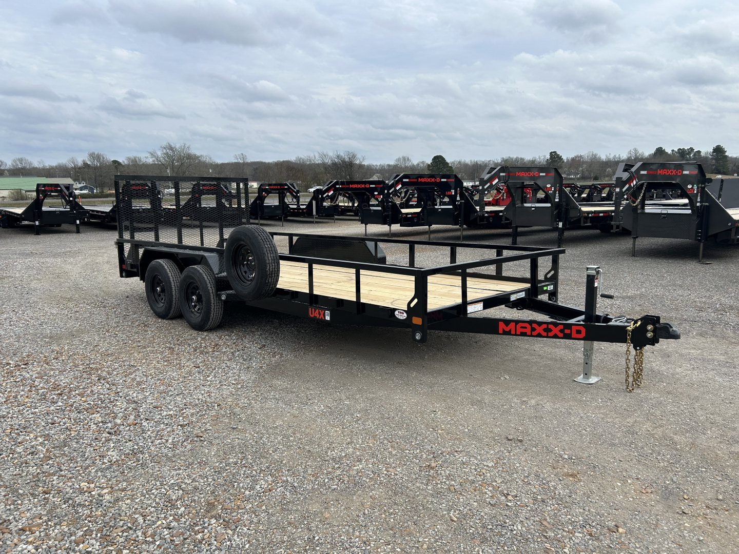 New 2026 MAXXD 83" X 18' 10K Utility Trailer