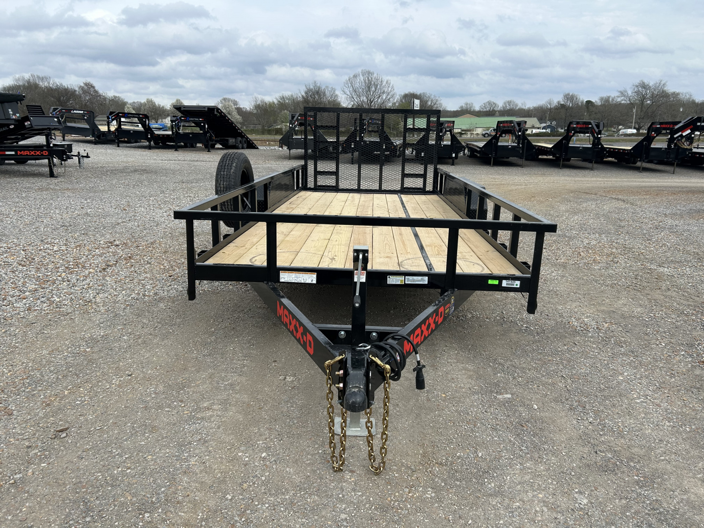 New 2026 MAXXD 83" X 18' 10K Utility Trailer