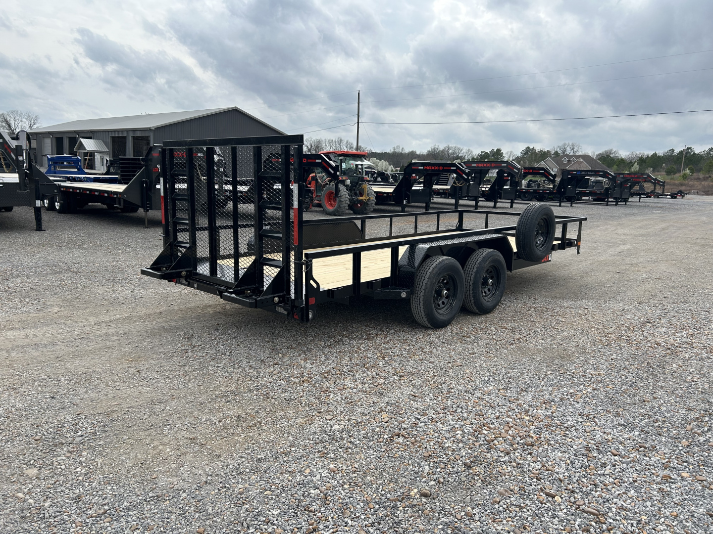 New 2026 MAXXD 83" X 18' 10K Utility Trailer