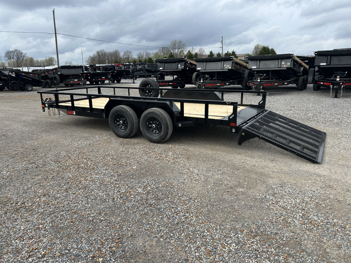 New 2026 MAXXD 83" X 18' 10K Utility Trailer
