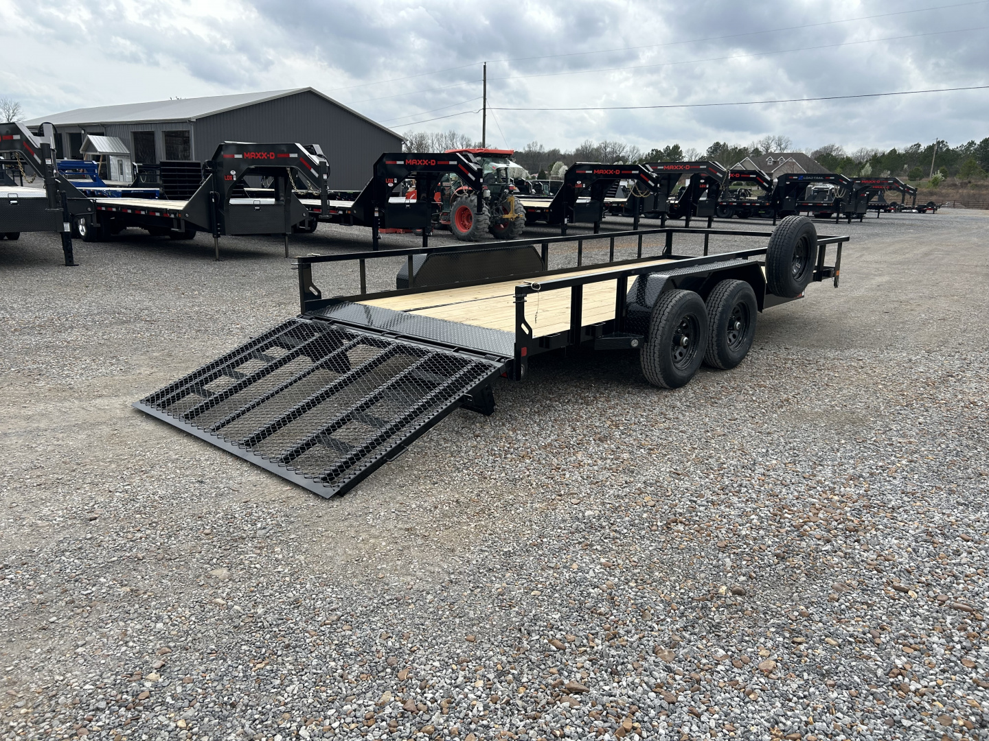 New 2026 MAXXD 83" X 18' 10K Utility Trailer