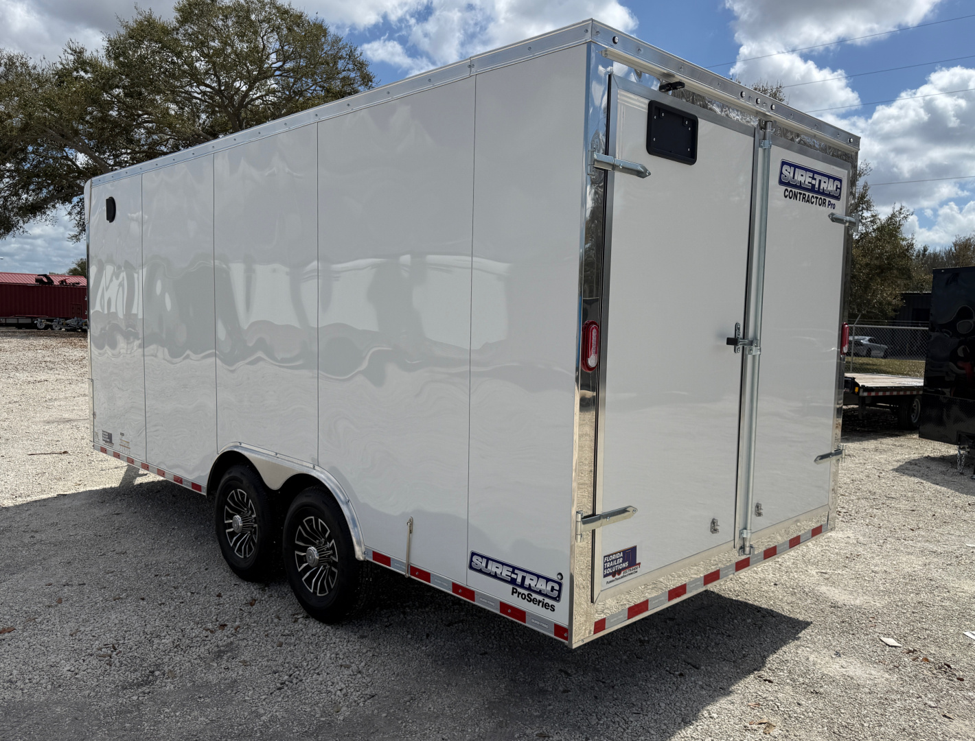 New 2026 Sure-Trac 8.5x18 Contractor Pro 14K Double Rear Door Cargo/Enclosed Trailer