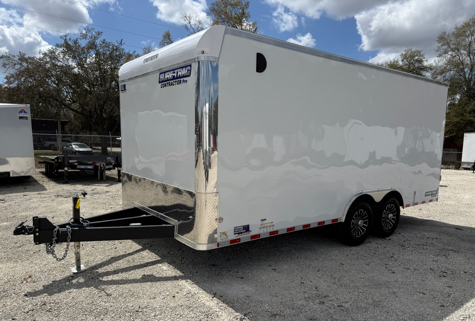 New 2026 Sure-Trac 8.5x18 Contractor Pro 14K Double Rear Door Cargo/Enclosed Trailer