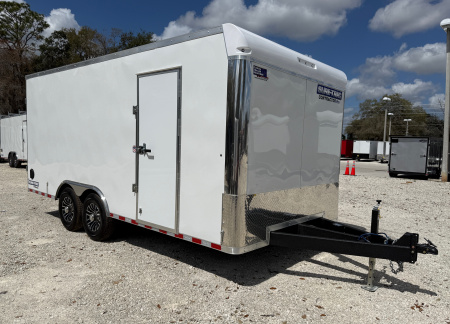 New 2026 Sure-Trac 8.5x18 Contractor Pro 14K Double Rear Door Cargo / Enclosed Trailer