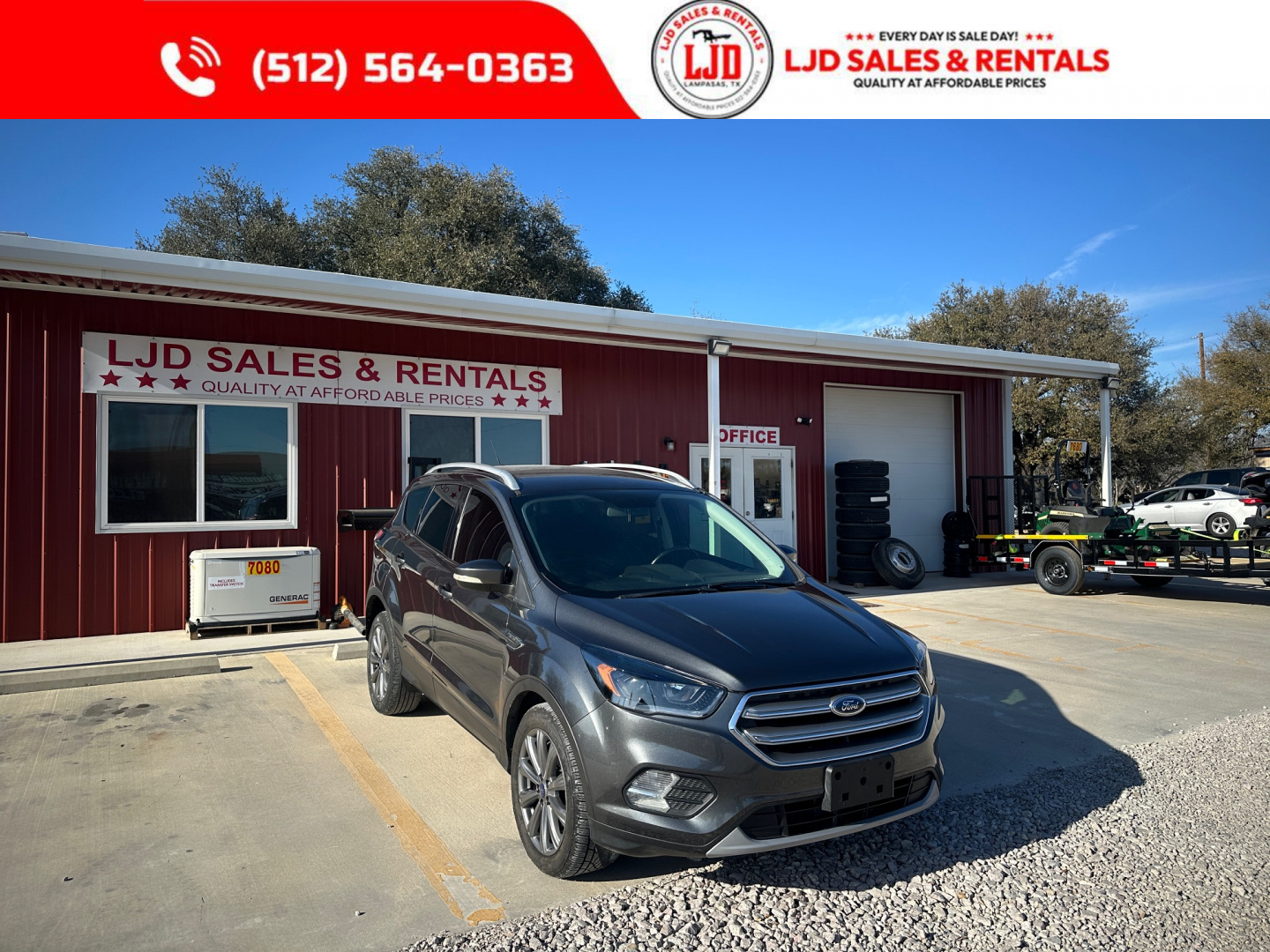 Used 2017 Ford Escape - Titanium - 86,025 Miles