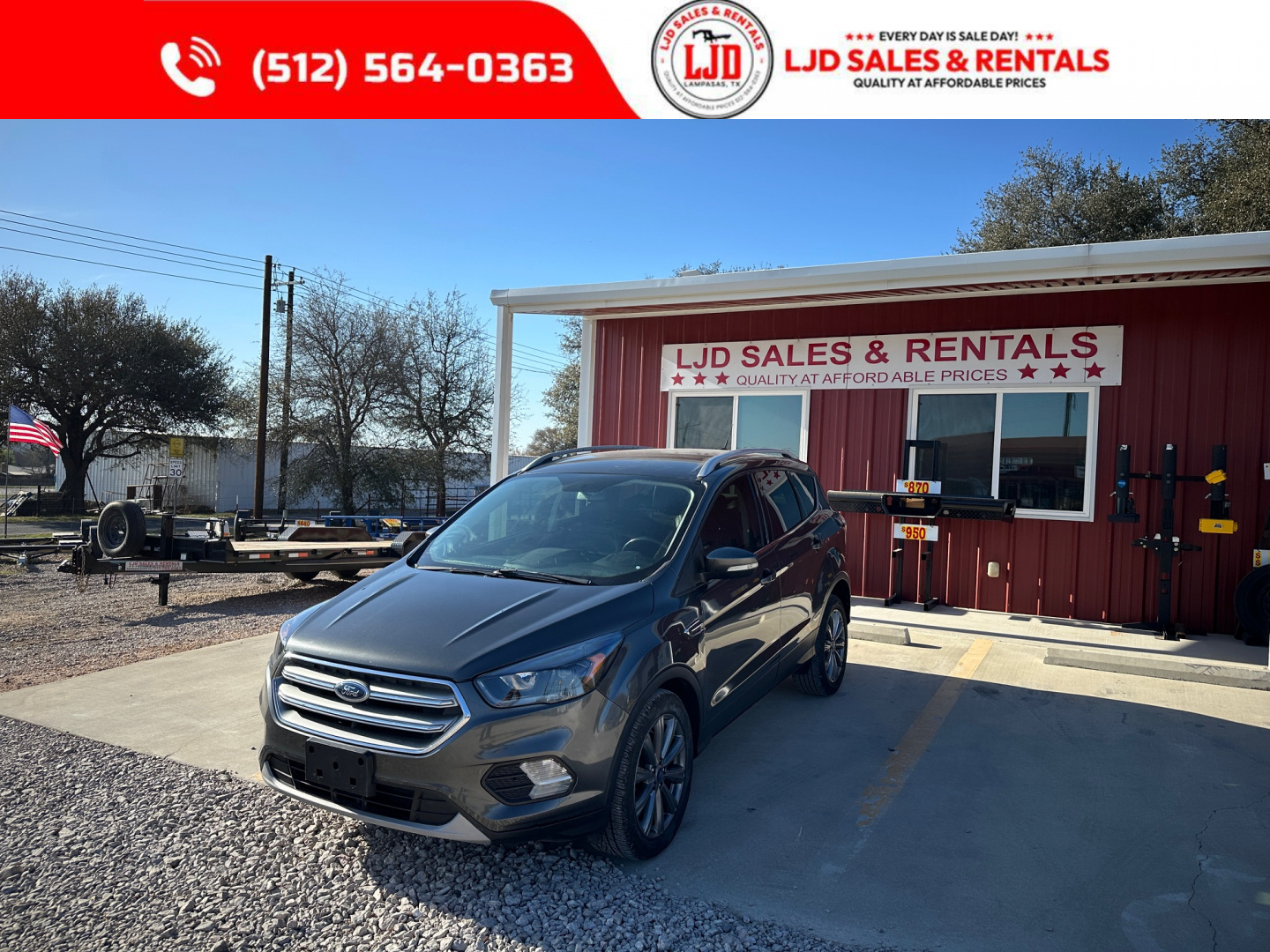Used 2017 Ford Escape - Titanium - 86,025 Miles