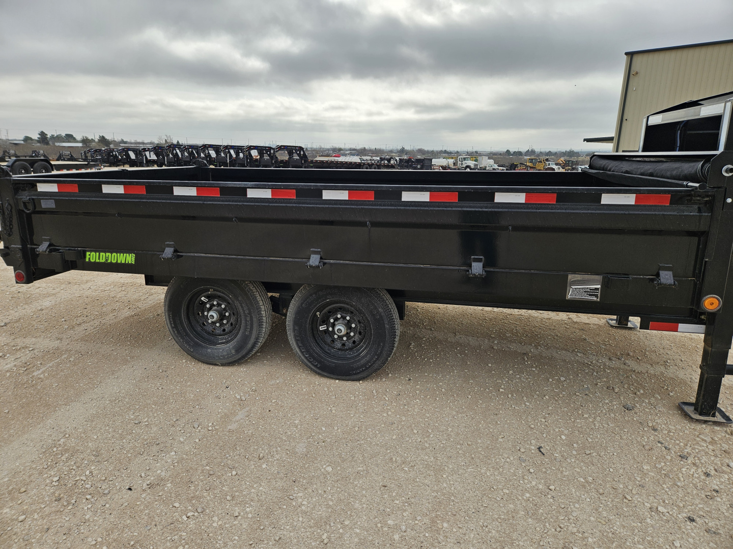 New 2024 Load Trail 14K 96"x 14" Gooseneck Dump