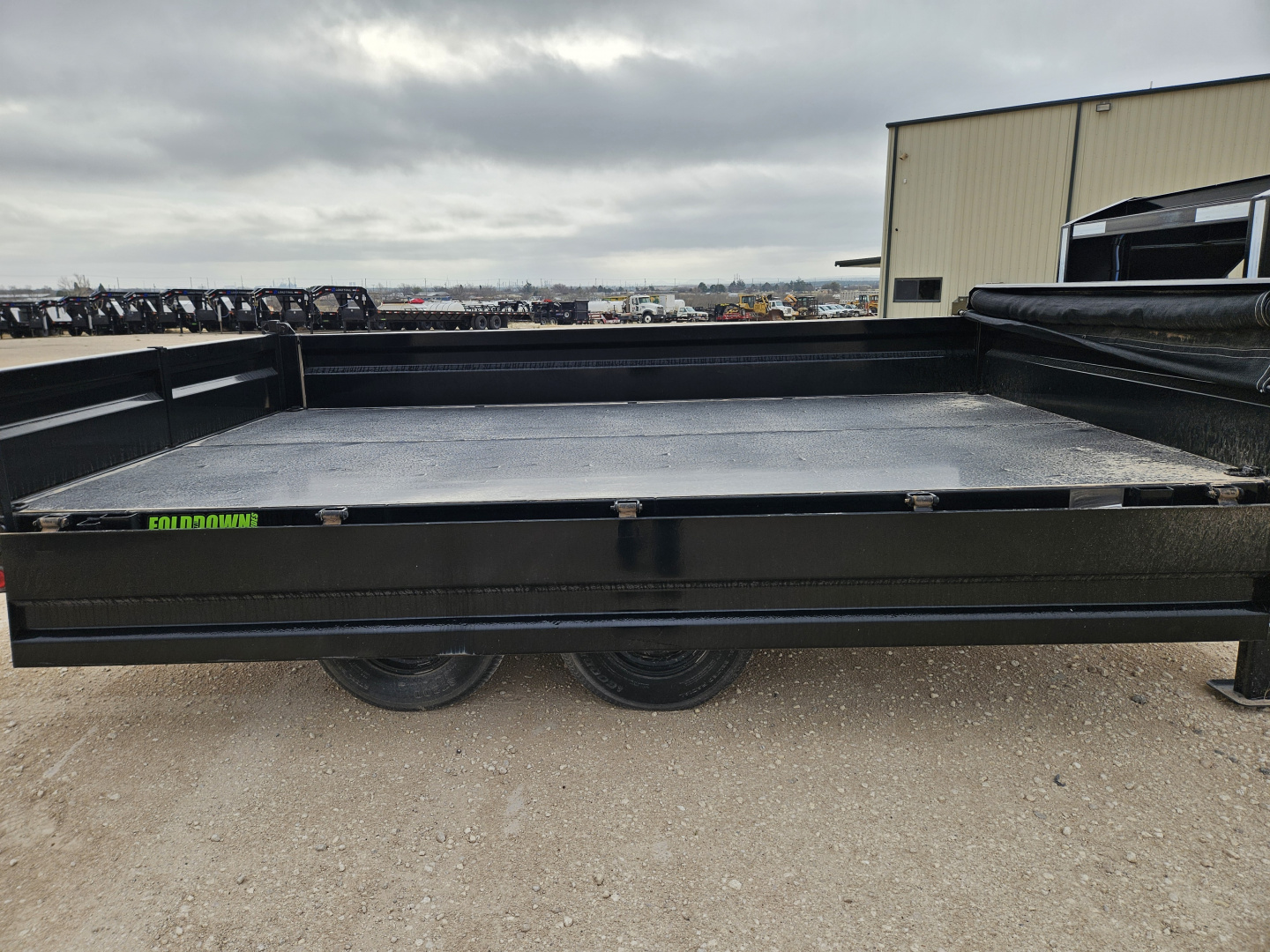 New 2024 Load Trail 14K 96"x 14" Gooseneck Dump