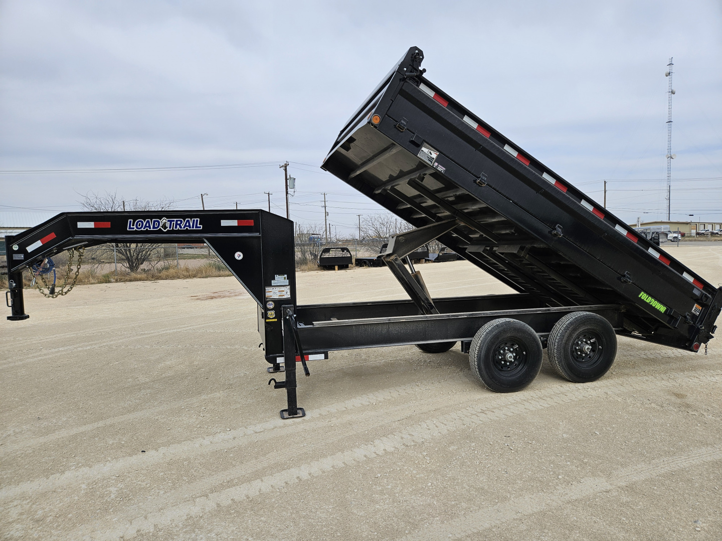 New 2024 Load Trail 14K 96"x 14" Gooseneck Dump