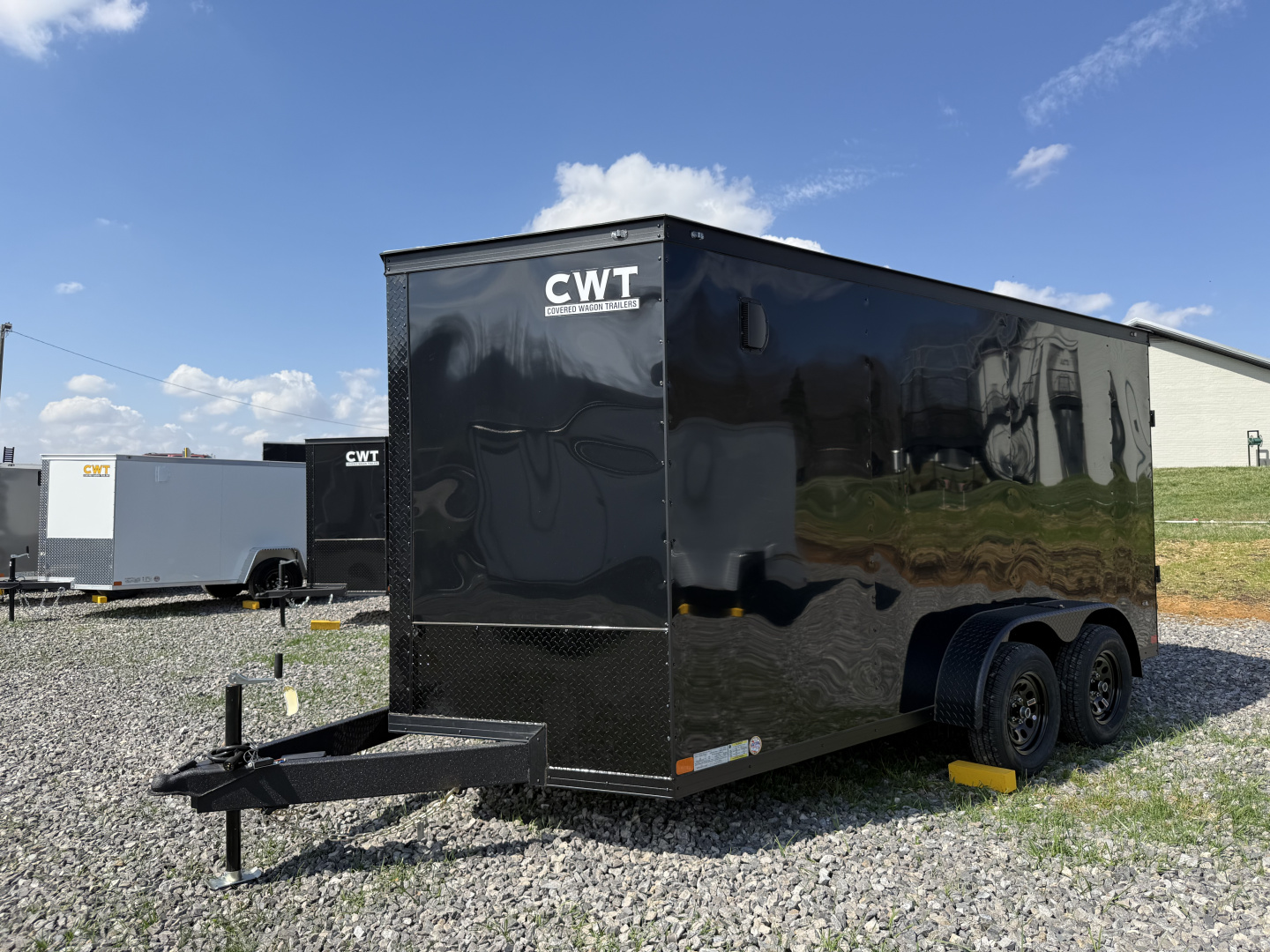 New 2026 Covered Wagon Trailers 7X14 TA2 POLY Cargo / Enclosed Trailer