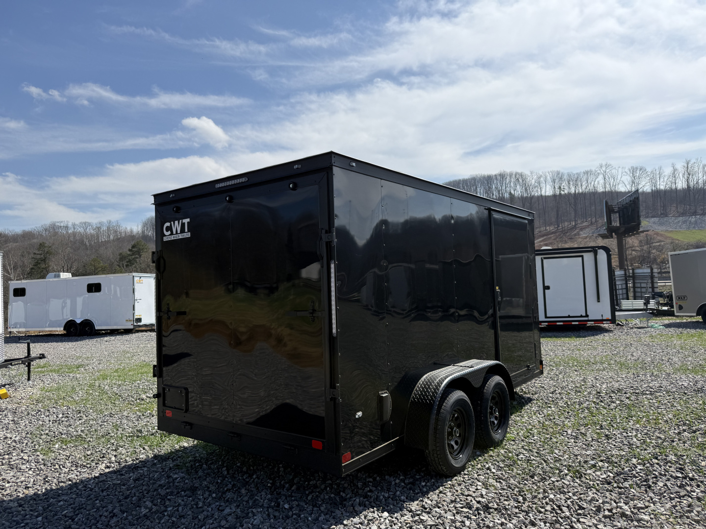 New 2026 Covered Wagon Trailers 7X14 TA2 POLY Cargo / Enclosed Trailer