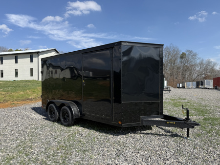 New 2026 Covered Wagon Trailers 7X14 TA2 POLY 2 TONE Cargo / Enclosed Trailer