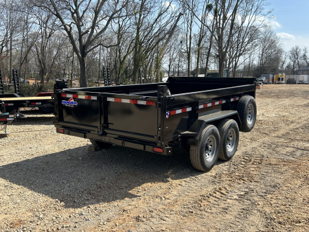 New 2026 Hawke Trailers 7x12 TA 12K Dump Trailer