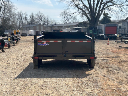 New 2026 Hawke Trailers 7x12 TA 12K Dump Trailer