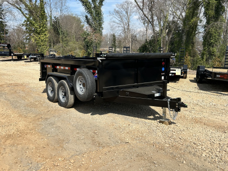 New 2026 Hawke Trailers 7x12 TA 12K Dump Trailer